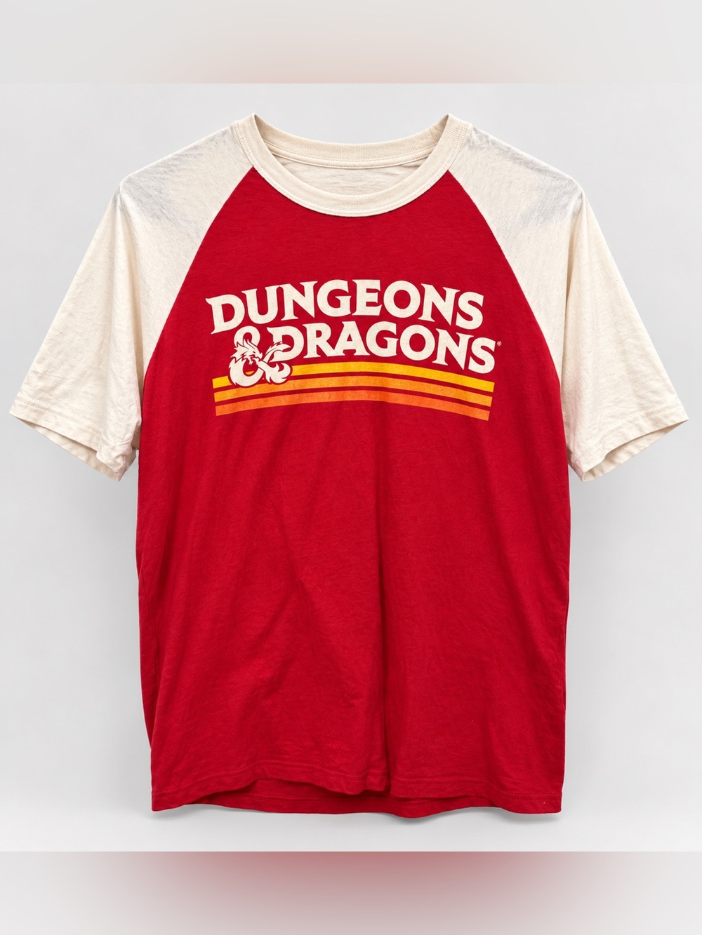 Red/Cream Dungeons & Dragons tee